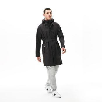 Lacoste Motion 3-in-1 Raincoat With Detachable Vest Pánské - Vesty Tmavě Šedé | CZ-GHCoXC